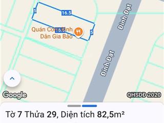 Đất đường đinh đạt  sát biển  vị trí sạch đẹp
