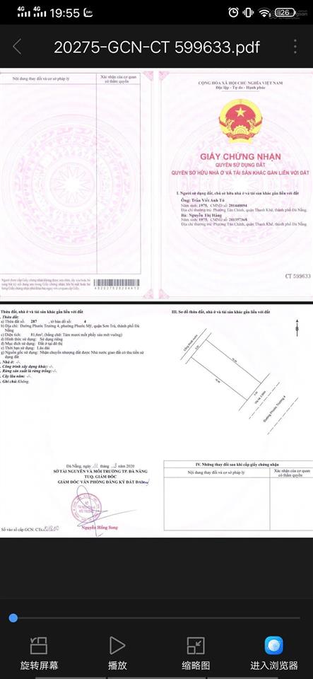 Đất đường phước trường 4  giá tốt