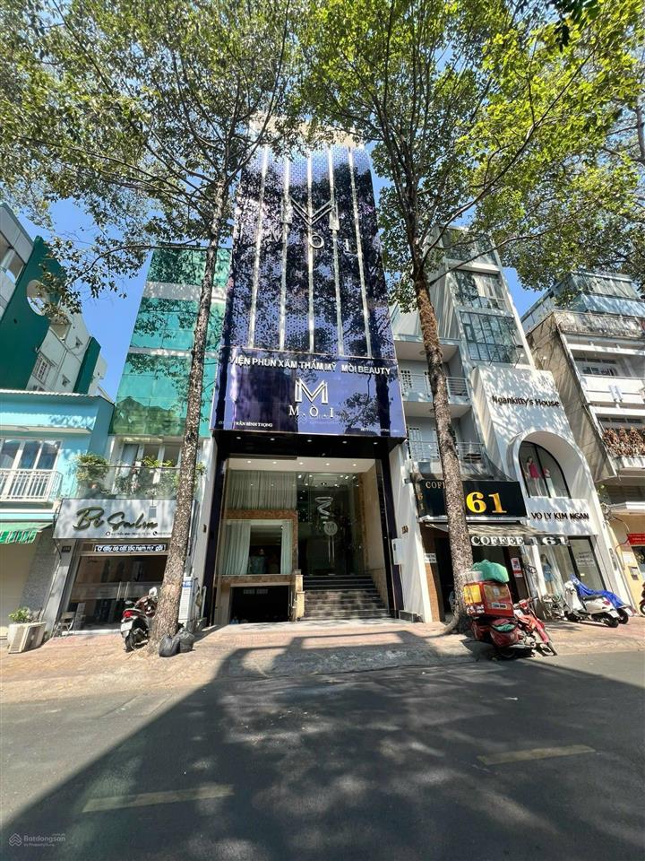 Bán toà nhà tương lai (hầm+8 tầng), mặt tiền lý chính thắng, quận 3  8x20  987m2 sàn giá 47 tỷ