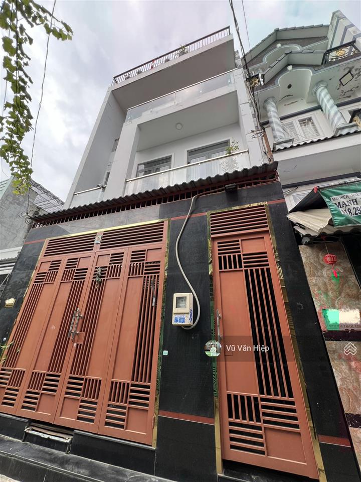Nhà 3 tầng rẻ nhất bùi tư toàn, 5.7m x 17m gồm 3 tầng 4pn 5wc hẻm xe hơi thông chỉ 7.7 tỷ (tl)