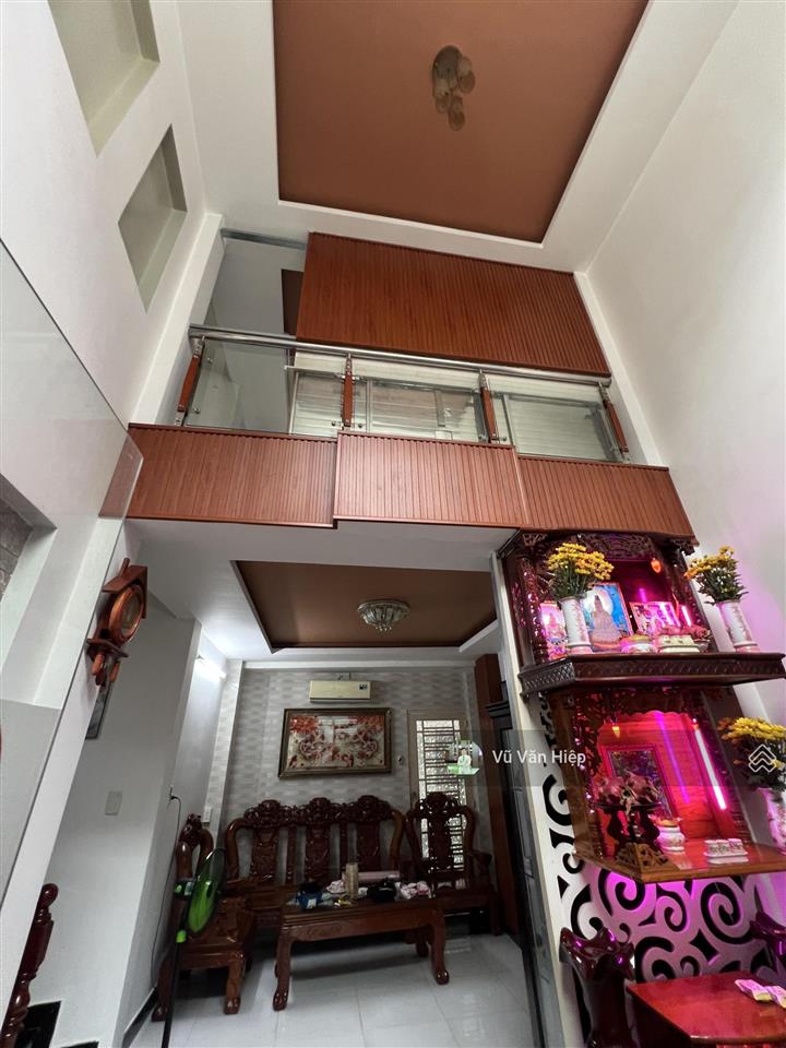 Nhà 4 lầu 3pn 3wc hẻm 3 gác nguyễn văn luông bán gấp 4.98 tỷ (tl)