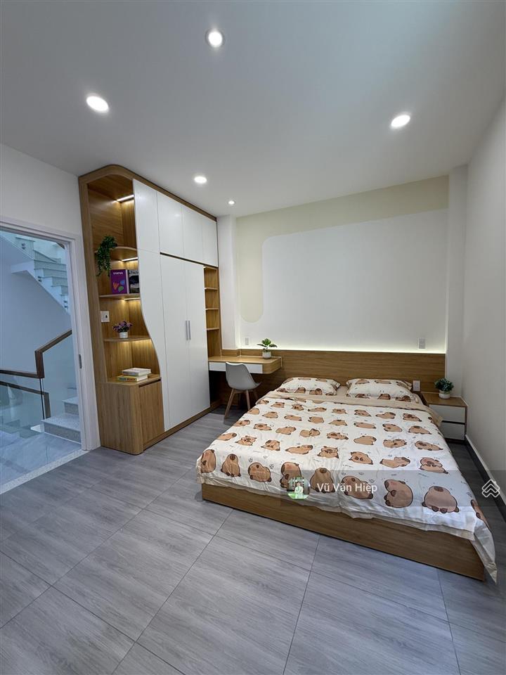Nhà mới 3 tầng 4pn 4wc dt 4.5m x 17m hẻm xe hơi cư xá phú lâm a, quận 6 bán 7.5 tỷ