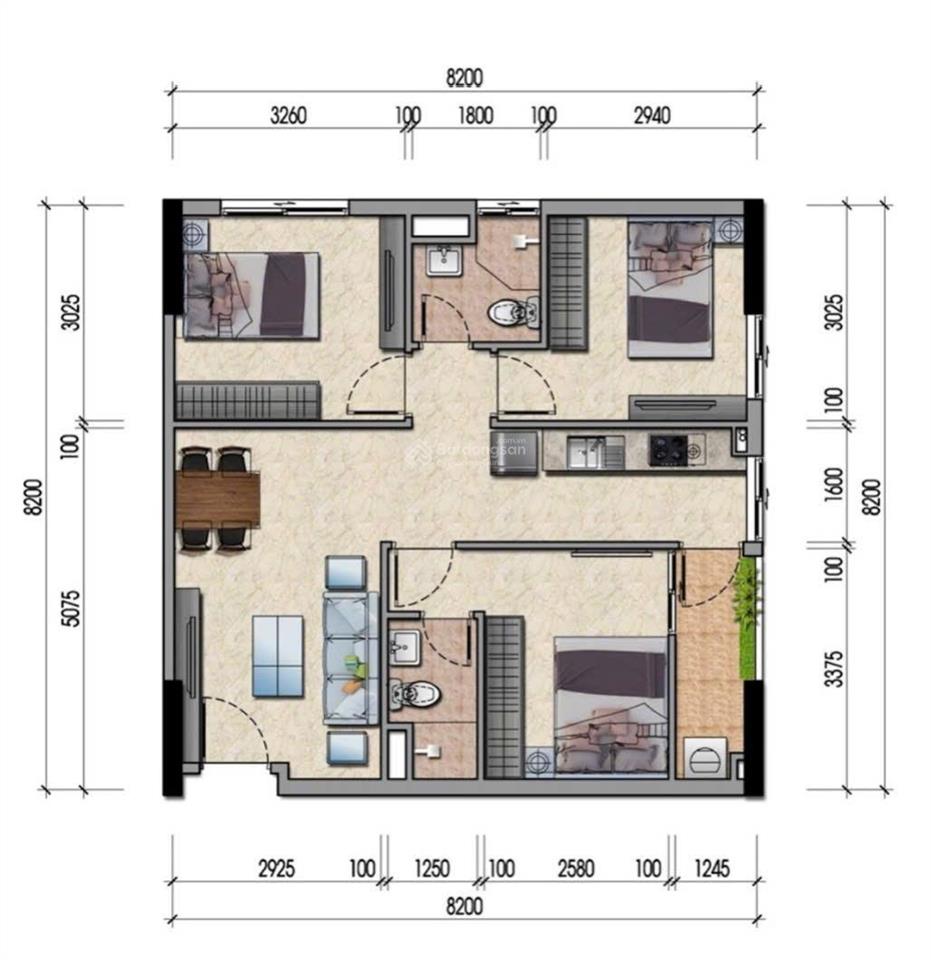 Sở hữu căn thương mại 3pn ct3 kim chung đông anh 63,1m2 tầng 10 tòa c  giá 3,x tỷ (x bé xíu ạ)