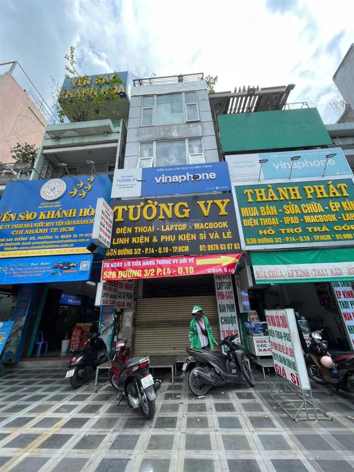 Căn góc 2 mặt tiền 3 tháng 2, quận 10. dt 4x25m. cn 95m2  ctxd 7 tầng. giá 36 tỷ