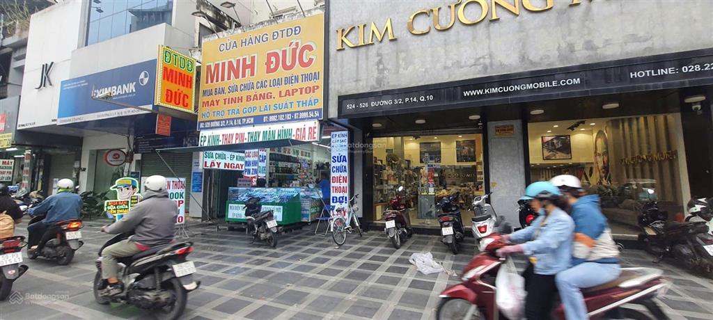 Căn góc 2 mặt tiền 3 tháng 2, quận 10. dt 4x25m. cn 95m2  ctxd 7 tầng. giá 36 tỷ