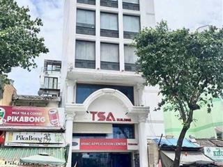 Toà nhà trung tâm quận 3. dt 8x13,5m nở hậu 12m. hầm 8 lầu  hđt 120tr/tháng  giá 65 tỷ