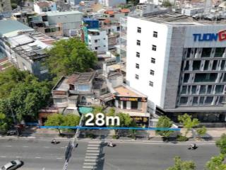 Bán gấp mặt tiền 140 nguyễn văn trỗi, phú nhuận  dt 28x40m. cn 465m². ctxd hầm, 7 lầu. giá 250 tỷ