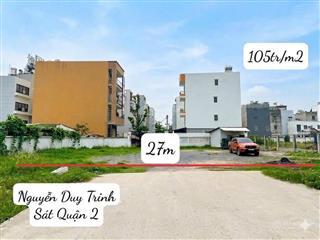 Đón đầu mở rộng nguyễn duy trinh 30m, nhà đầu tư không thể bỏ qua lô này!!