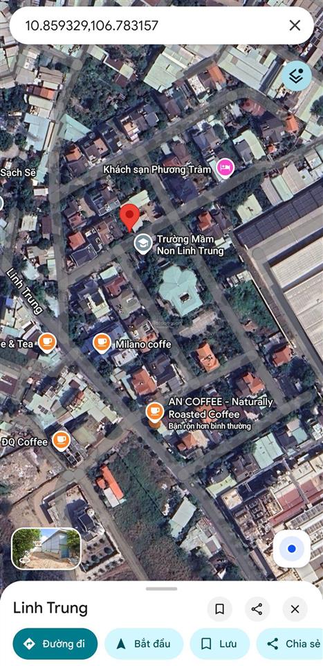 15 tỷ  lô biệt thự 172 m2  khu biệt thự linh trung(sau lưng cocacola)