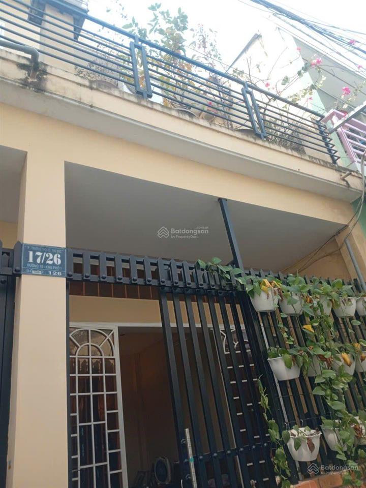 3,85 tỷ  nhà 2 tầng, 2pn  đường 10, trường thọ