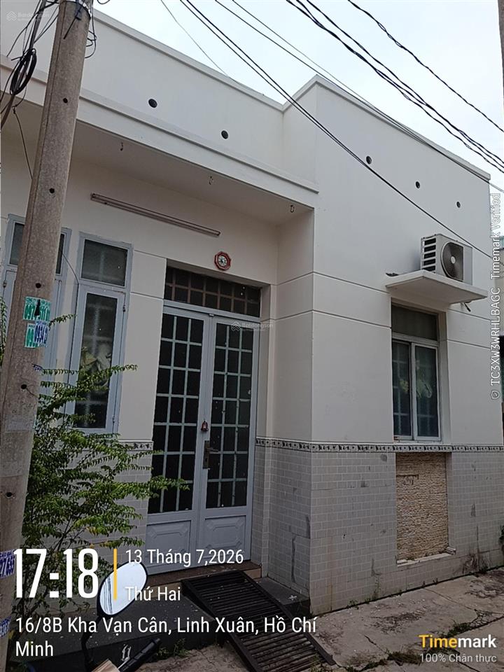 4 tỷ  nhà c4, 2pn  50m ra mt kha vạn cân, linh tây