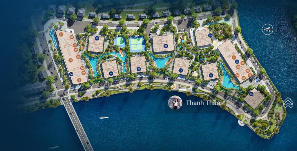Bán 2pn the privé all in 9,2 tỷ view trực diện landmark 81 dt 81m² tòa 7 hoặc tòa 5 view sông trọn