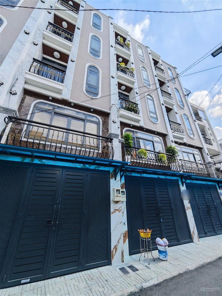 Nhà đẹp, 6 tầng, thang máy, hẻm 7m thông, ngay emart phan huy ích.
