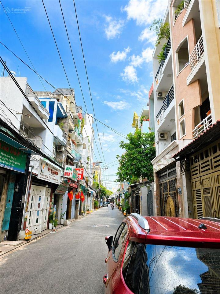Hẻm xe hơi 10m phan huy ích, 5x21, 3 tầng, ngay emart, trường chinh.