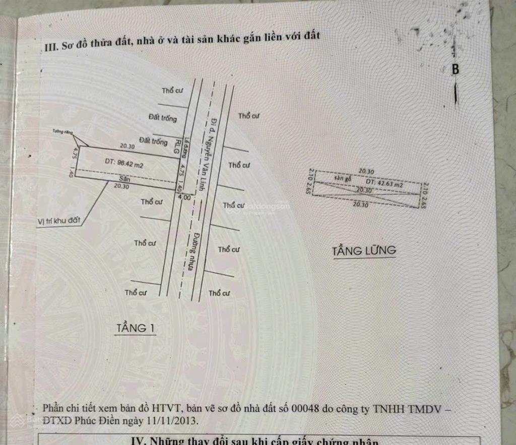 Nhà 2 tầng đường 8 m, nguyễn văn linh quận 7. 6,2*21 hơn 12 tỷ.