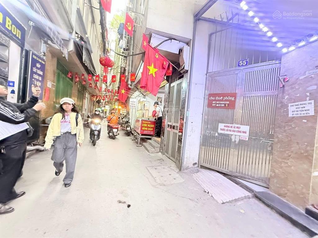 Bán nhà ngõ 136 phố chùa láng đống đa lô góc, ngõ thông kinh doanh 45m2 5tầng, giá 12,5tỷ sổ đỏ chủ