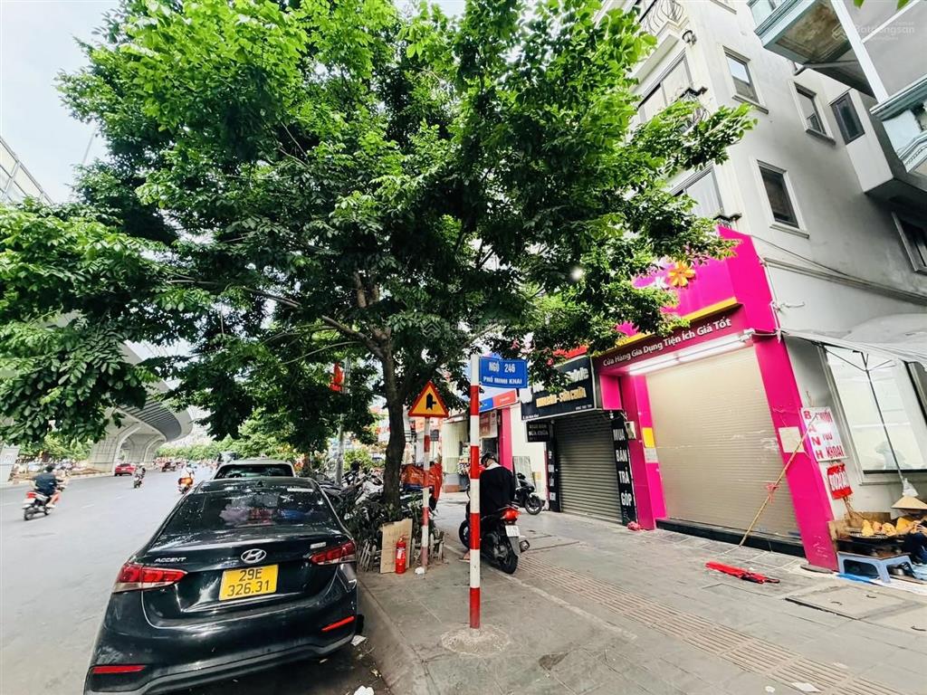 Bán nhà mặt phố minh khaihai bà trưnggiá đầu tư103m23 tầngmt 4msổ đỏkinh doanh sầm uất40 tỷ