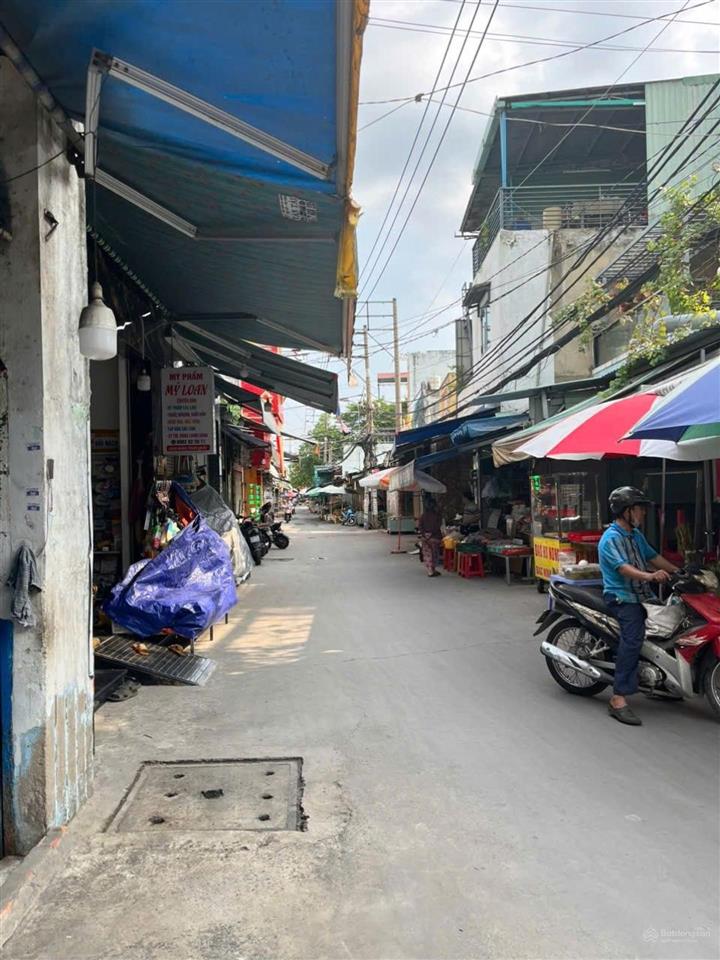 Bán nhà mặt tiền chợ liên khu 5  6 bình tân  ~ 99.5m2 ngang 5.2m nở hậu  giá 5.99 tỷ