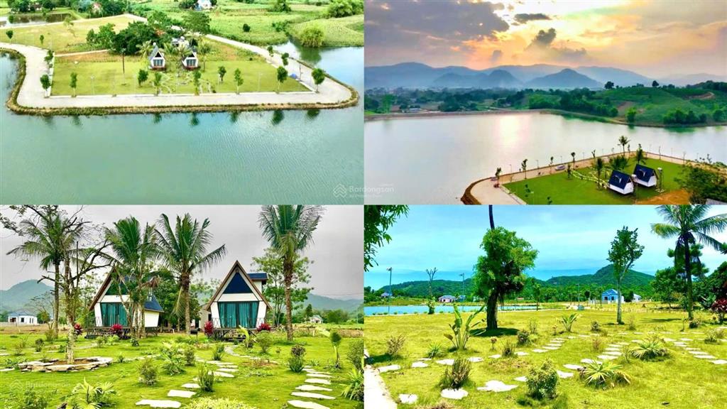 Đất view hồ  full thổ cư 180m2  giá chỉ 930 triệu/lô