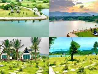 Đất view hồ  full thổ cư 180m2  giá chỉ 930 triệu/lô