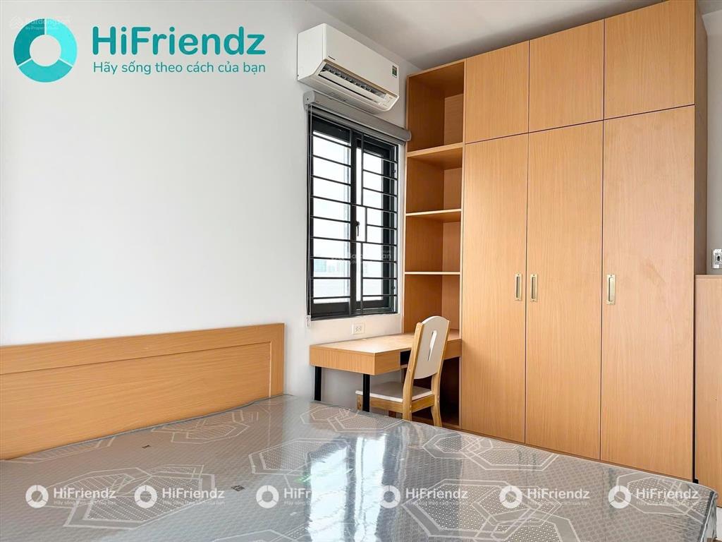 Cho thuê căn hộ dịch vụ cao cấp mới 100%  dạng studio ban công, cửa sổ  full nt  máy giặt riêng