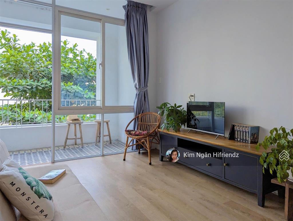 1 phòng ngủ vibe đà lạt  siêu ngon ngay bình thạnh  tone màu cực xink  đẹp điên
