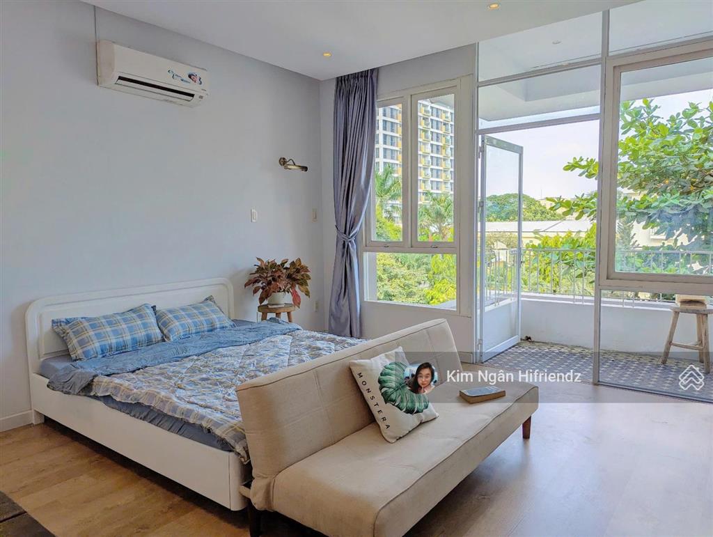 1 phòng ngủ vibe đà lạt  siêu ngon ngay bình thạnh  tone màu cực xink  đẹp điên