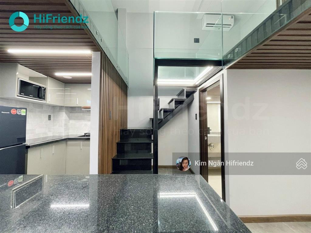 Duplex tone luxury  không giới hạn người và xe  giặt sấy riêng ngay bến xe miền đông