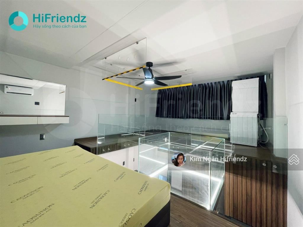 Duplex tone luxury  không giới hạn người và xe  giặt sấy riêng ngay bến xe miền đông