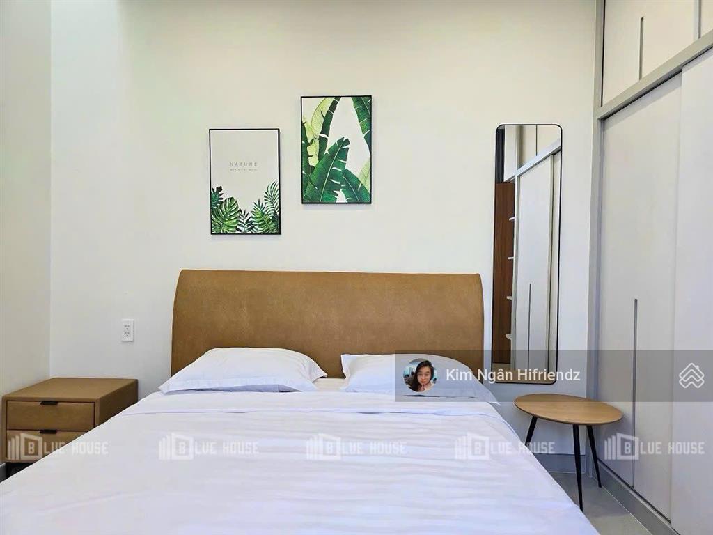 Căn hộ dịch vụ 1 phòng ngủ + 1 phòng khách siêu rộng  view thoáng  nội thất cao cấp
