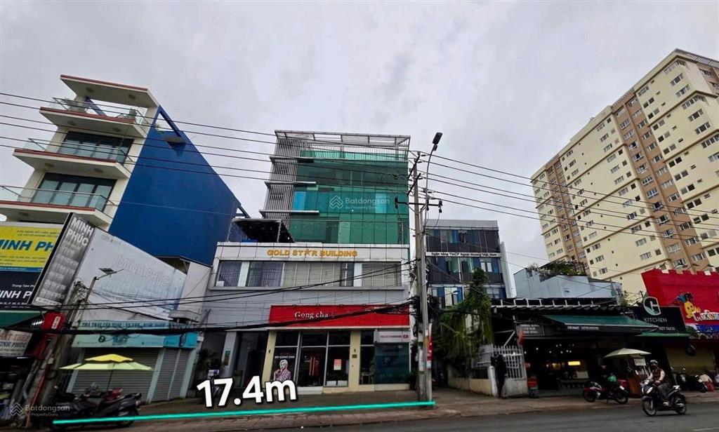 Bán tòa building mặt tiền nguyễn xí, q. bình thạnh  17.4x50m  6 tầng  hdt 260tr  giá 230 tỷ tl