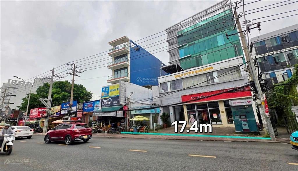 Bán tòa building mặt tiền nguyễn xí, q. bình thạnh  17.4x50m  6 tầng  hdt 260tr  giá 230 tỷ tl