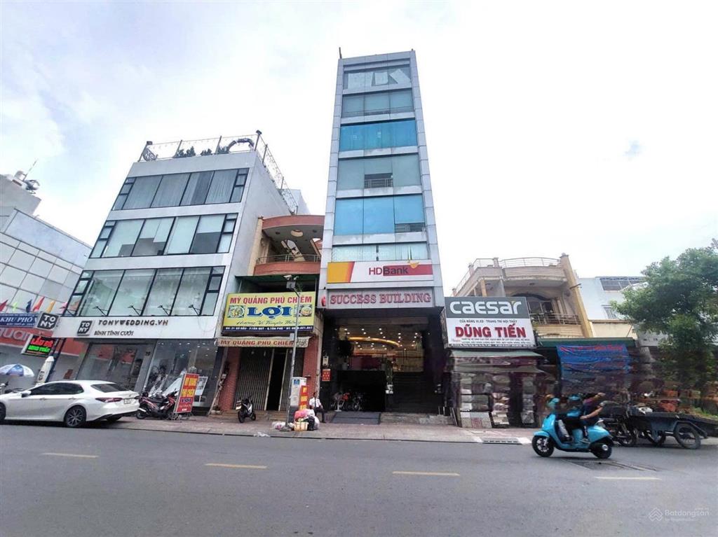 Bán toà nhà building gò dầu, p. tân quý, q. tân phú.  6.5 x 20.5  8 tầng hdt 130tr  giá 35 tỷ