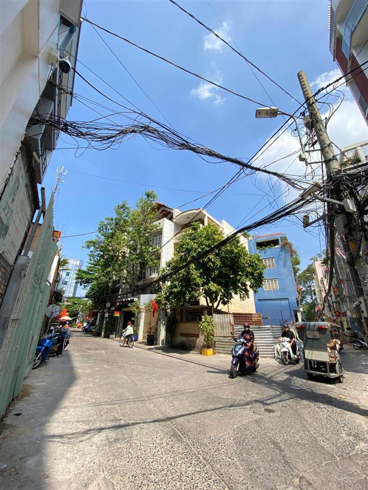 Bán building góc 2 mt tô hiến thành  quận 10  14 x 8  7 tầng thang máy 450m2 sàn  22 tỷ tl