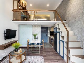 Khai trương căn hộ duplex bao phí chỉ tính điện bancol thoáng hồ bơi gym ngay ngã tư hàng xanh