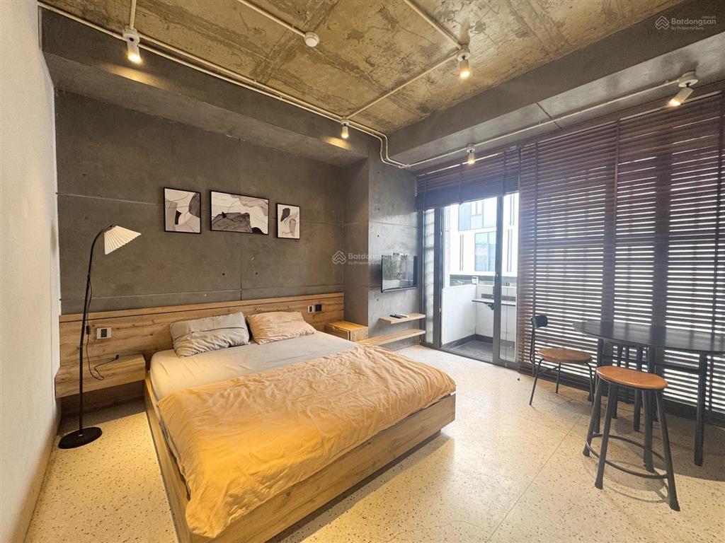 Mới trống lại 1 phòng studio bancol full nt thiết kế hiện đại ngay đh hồng bàng vòng xoay đbp