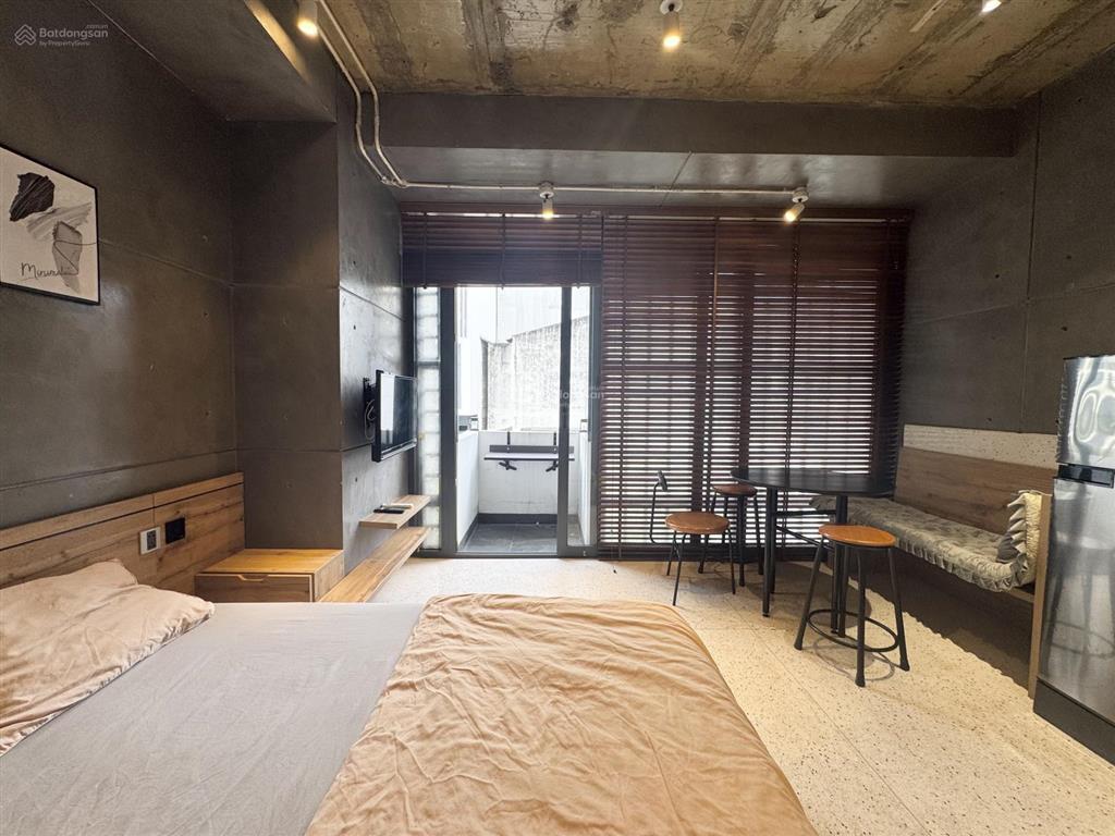 Mới trống lại 1 phòng studio bancol full nt thiết kế hiện đại ngay đh hồng bàng vòng xoay đbp