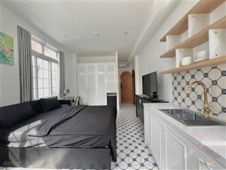 Cho thuê căn hộ studio cửa sổ có thang máy tại quận 1 ngay gần bùi viện, cầu ông lãnh, bến thành