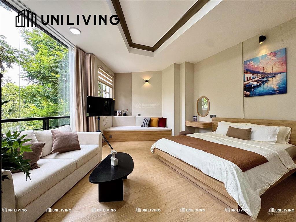 Cho thuê căn hộ studio view sông tại hoàng sa, kênh tẻ, gần ueh, hcmut, uef