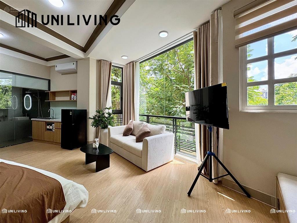 Cho thuê căn hộ studio view sông tại hoàng sa, kênh tẻ, gần ueh, hcmut, uef
