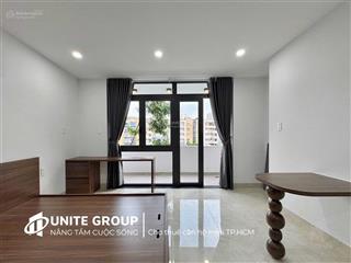 Cho thuê căn hộ studio tách bếp có ban công tại trường sa ngay trên kênh nhiêu lộc, gần q1, nhà thờ
