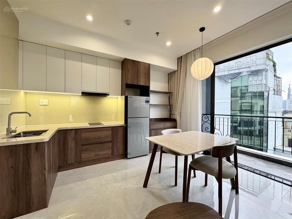 Cho thuê căn hộ 1 phòng ngủ 45m2 quận 1 có ban công, full nội thất trần quang khải, tân định