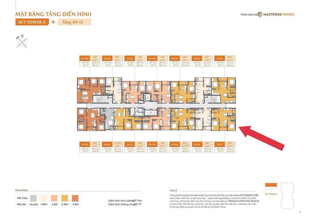 Nhỉnh 5 tỷ căn góc 2pn+ view công viên dt 69m2 hoàn thiện full nội thất tòa sky a