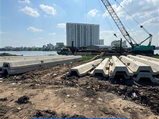 Mặt tiền sông 10x40m, an phú đông, q12, ngay cầu an lộc gò vấp