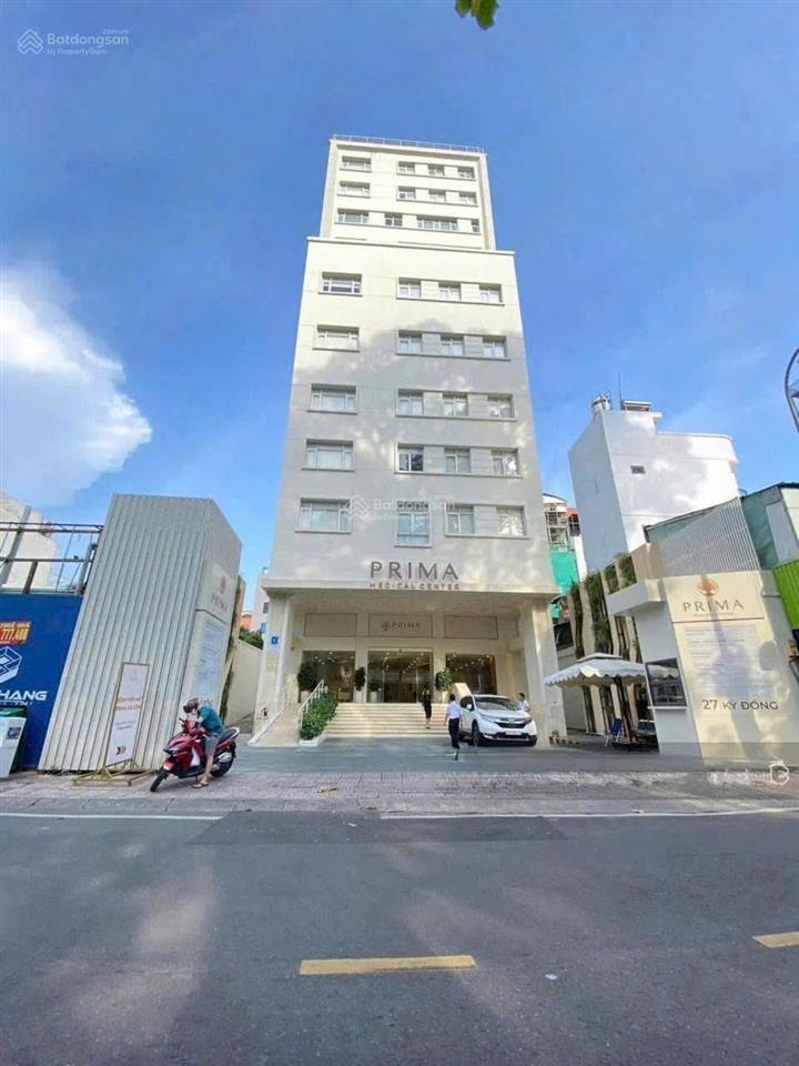 [giá siêu tốt] bán tòa nhà 2 hầm + 12 tầng  mặt tiền kỳ đồng, quận 3