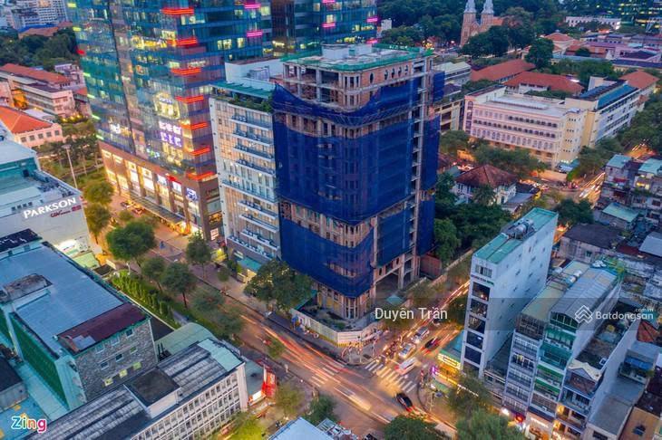 Bán khách sạn góc 2mt hai bà trưng và lê thánh tôn, phường bến nghé