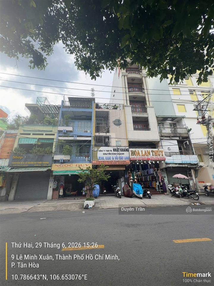 Hạ giá bán gấp nhà 2mt 88 lê minh xuân, p8, tân bình  dt 100m2