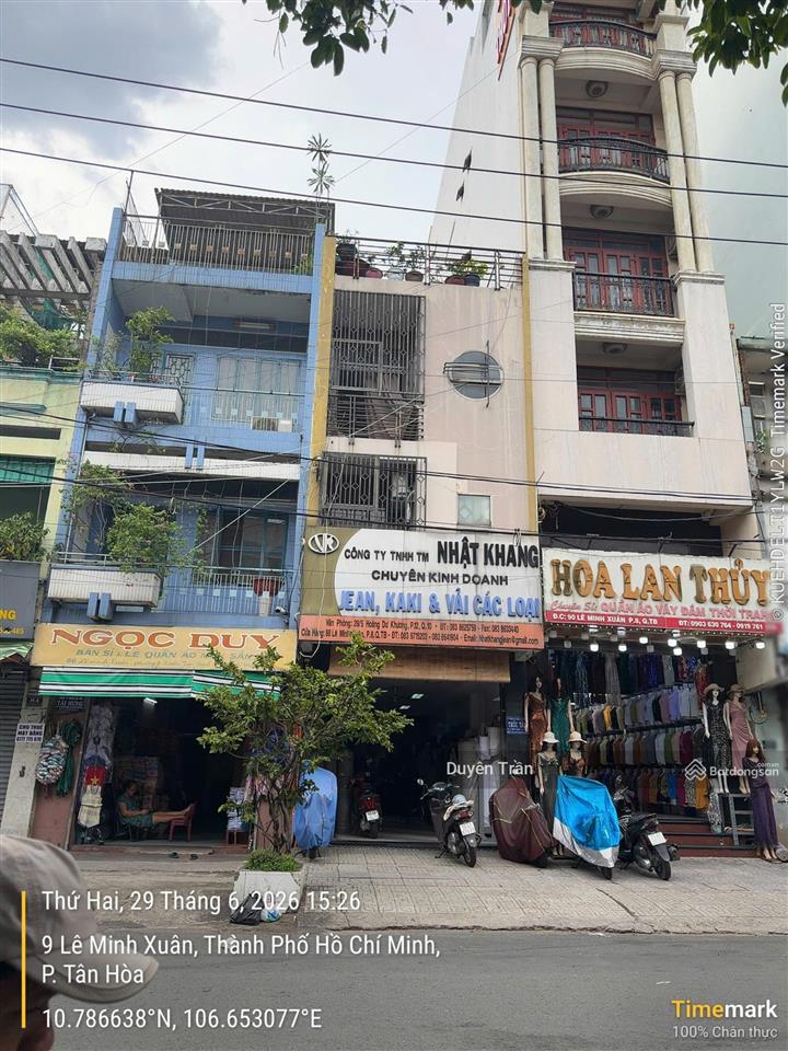 Hạ giá bán gấp nhà 2mt 88 lê minh xuân, p8, tân bình  dt 100m2