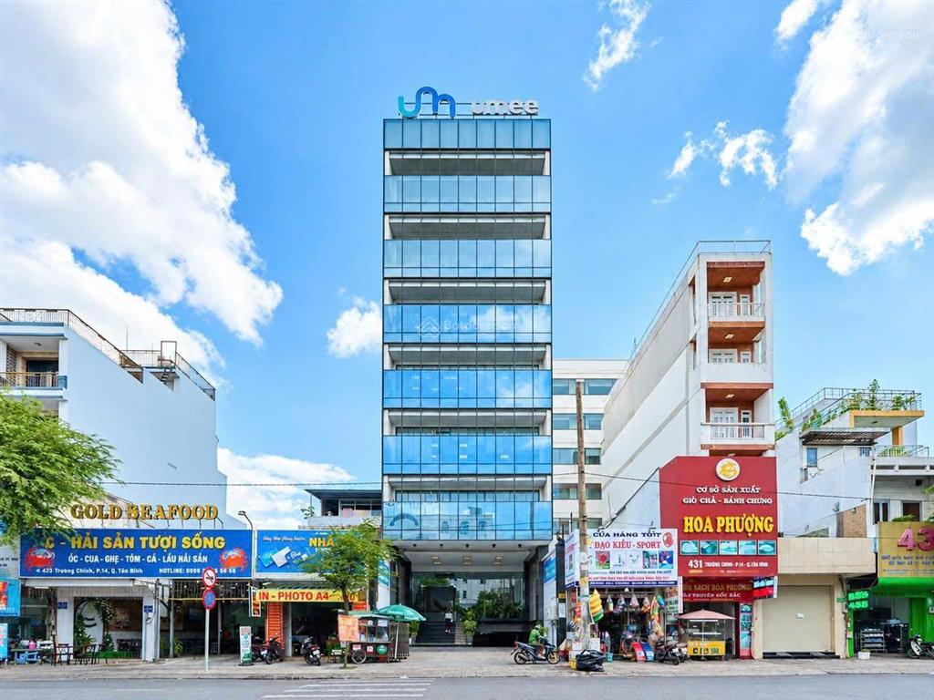 Bán toà nhà văn phòng 427 trường chinh. dt 605m2, sàn 3600m2