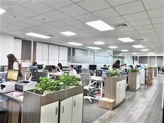 Cho thuê văn phòng  sẵn nội thất 100 nhân sự + 3 phòng bod quận 3. dt 450m2